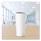 Solo Single-Sided Poly Paper Hot Cups, 24 oz, White, 500PK 424WN-2050 - alternate 2